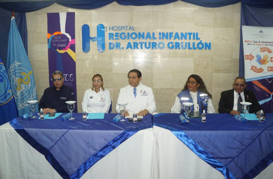 Salud P&uacute;blica y OPS celebran junto al Hospital Infantil Arturo Grull&oacute;n D&iacute;a Mundial de Higiene de Manos