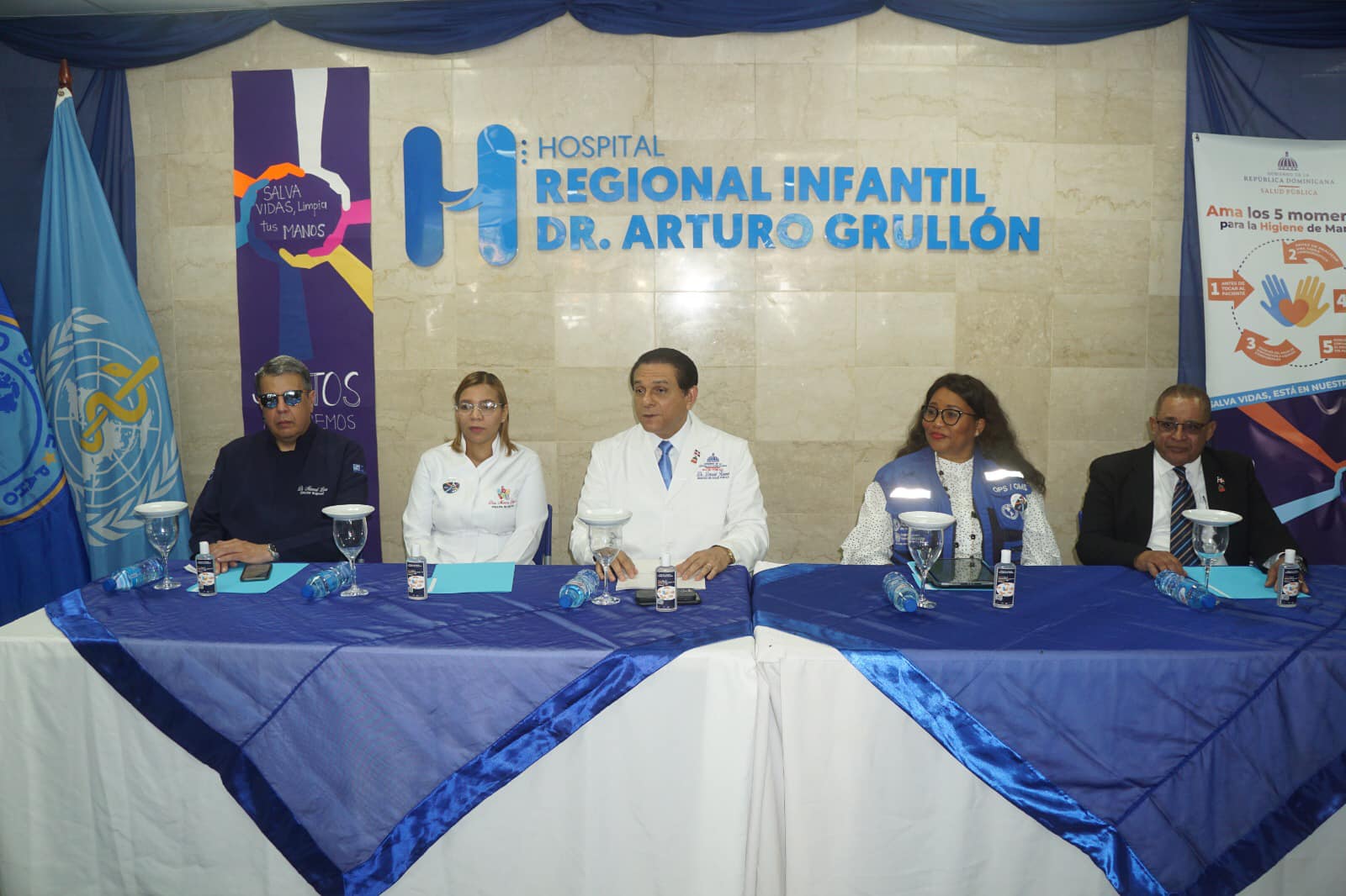 You are currently viewing Salud Pública y OPS celebran junto al Hospital Infantil Arturo Grullón Día Mundial de Higiene de Manos