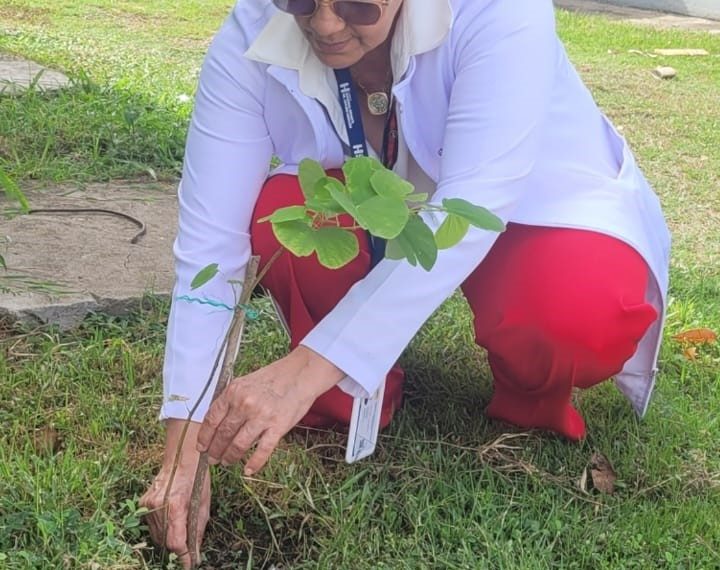 Jornada ambiental de reforestaci&oacute;n y limpieza en el Hospital Infantil Dr. Arturo Grull&oacute;n