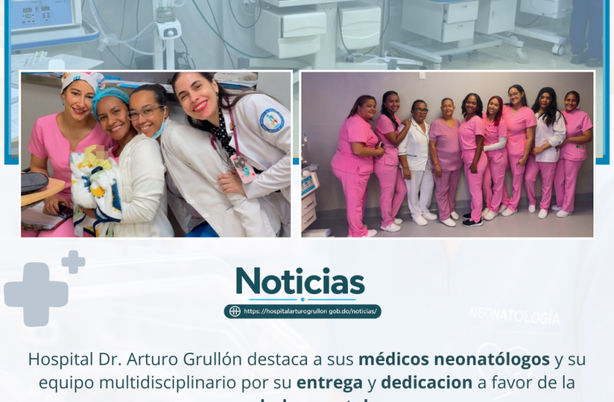 Hospital Dr. Arturo Grull&oacute;n destaca la entrega y vocaci&oacute;n de servicio de sus m&eacute;dicos neonat&oacute;logos en su d&iacute;a